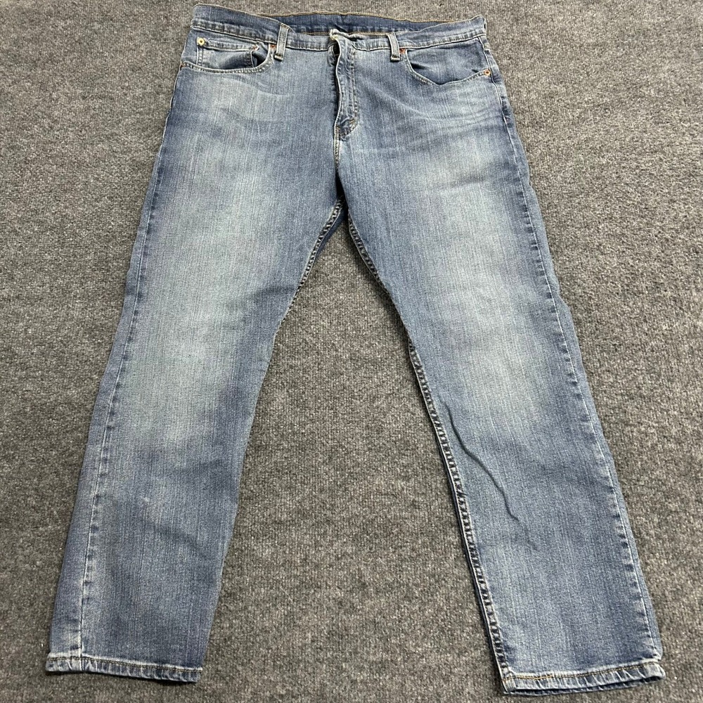 Levi's Jeans Mens Size 38x30 512 Slim Taper Blue Medium Wash Stretch Denim Pants